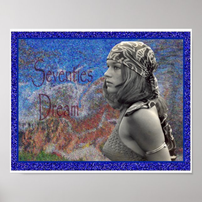 Die siebziger Jahre träumen Poster (Vorne)