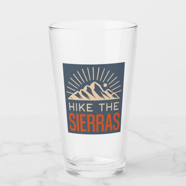 Die Sierras California Glas (Vorderseite)