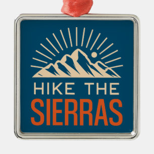 Die Sierras California Ornament Aus Metall