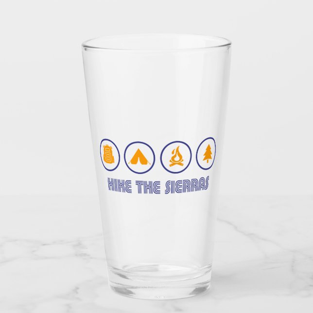 Die Sierras Glas (Vorderseite)