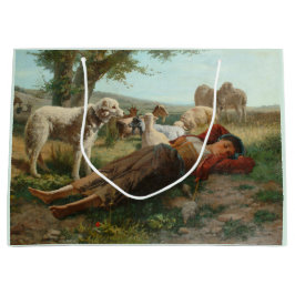 Die Siesta des Goatherder Girl's (von Carlo Ademol Große Geschenktüte