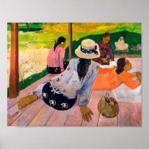 Die Siesta Paul Gauguin Poster