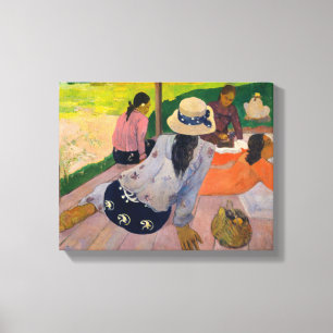 Die Siesta von Paul Gauguin Tahitian Women Tahiti Leinwanddruck
