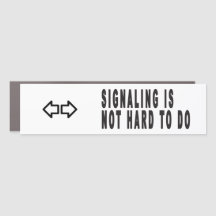 Die Signalisierung ist nicht schwer