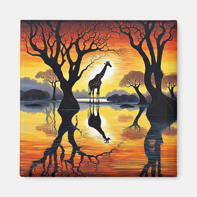 Die Silhouette Magnet (Vorne)