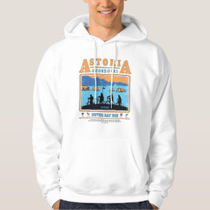 Die Silhouetten der Goonies über Astoria Goondocks Hoodie