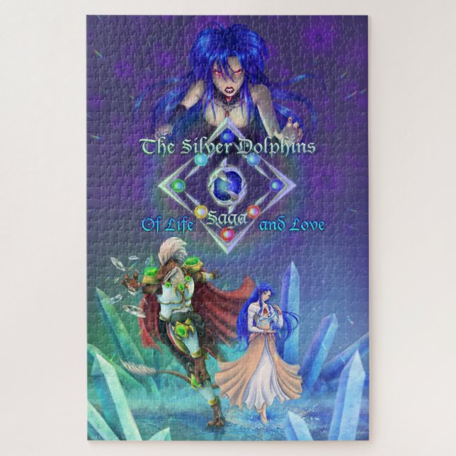 Die Silver Dolphine Saga: Von Leben und Liebe Puzzle (Vertikal)