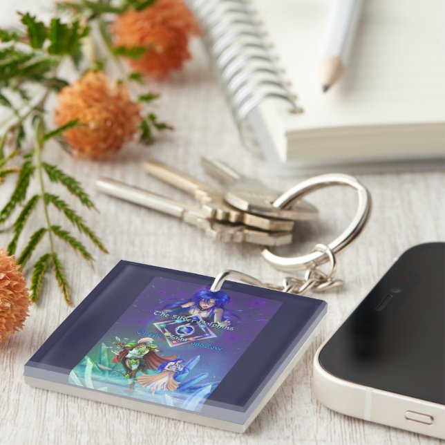 Die Silver Dolphine Saga: Von Leben und Liebe Schlüsselanhänger (Vorderseite rechts)