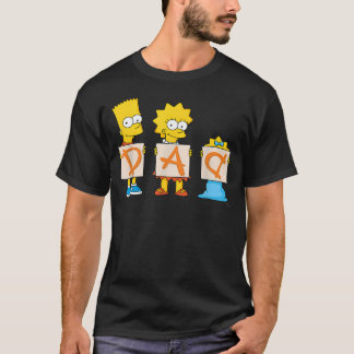 Die Simpsons Vater-Tag Bart Lisa Maggie Papa T-Shirt