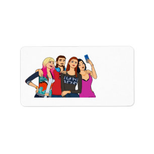 Die Sims 4 Adressaufkleber