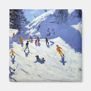 Die Sinkkasten-Schönheit Plagne 2004 Magnet