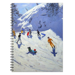 Die Sinkkasten-Schönheit Plagne 2004 Notizblock