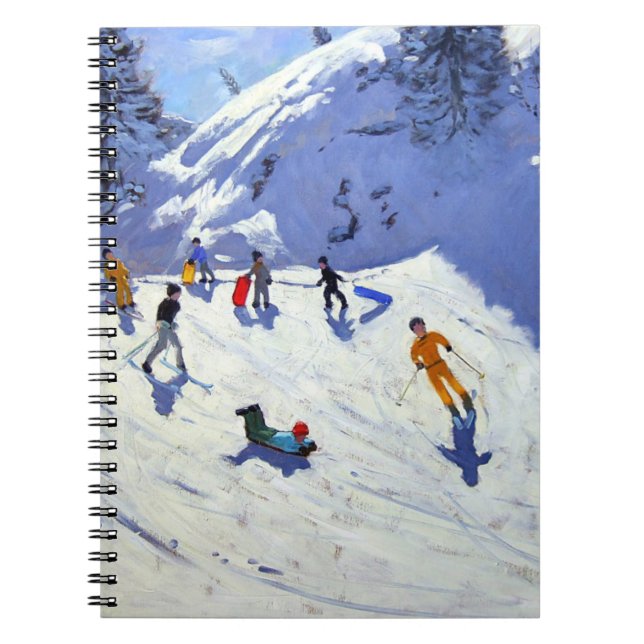 Die Sinkkasten-Schönheit Plagne 2004 Notizblock (Vorderseite)