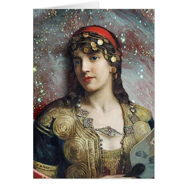 Die Sinti und Roma-Prinzessin, ursprüngliche Kunst (Vorne)