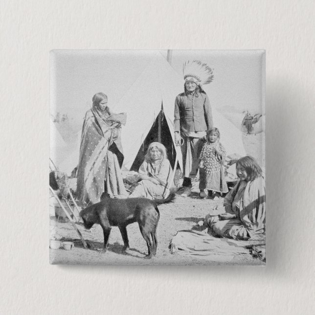 Die Sioux-Reservierung an der Kiefer Ridge, South Button (Vorderseite)