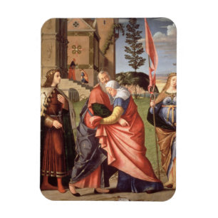 Die Sitzung am Golden Gate mit Heiligen, 1515 ( Magnet