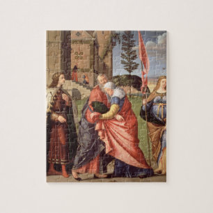 Die Sitzung am Golden Gate mit Heiligen, 1515 ( Puzzle
