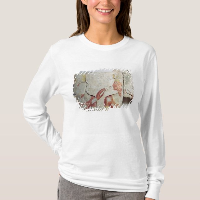 Die Sitzung des Pharaos und des Horus T-Shirt (Vorderseite)