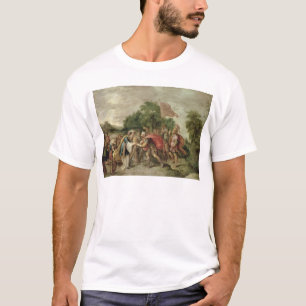 Die Sitzung von Abraham und von Melchizedek T-Shirt