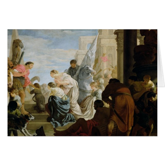Die Sitzung von Anthony und von Kleopatra, c.1645 (Vorderseite (Horizontal))
