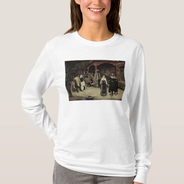 Die Sitzung von Faust und von Gänseblümchen, 1860 T-Shirt (Vorderseite)