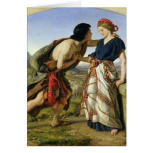 Die Sitzung von Jakob und von Rachel, 1853