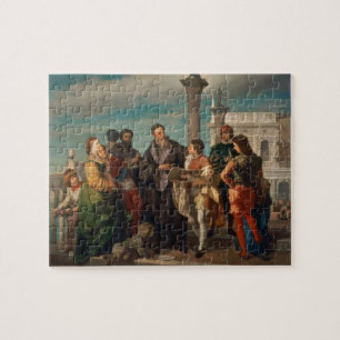 Die Sitzung zwischen Titian (1488-1576) und Puzzle