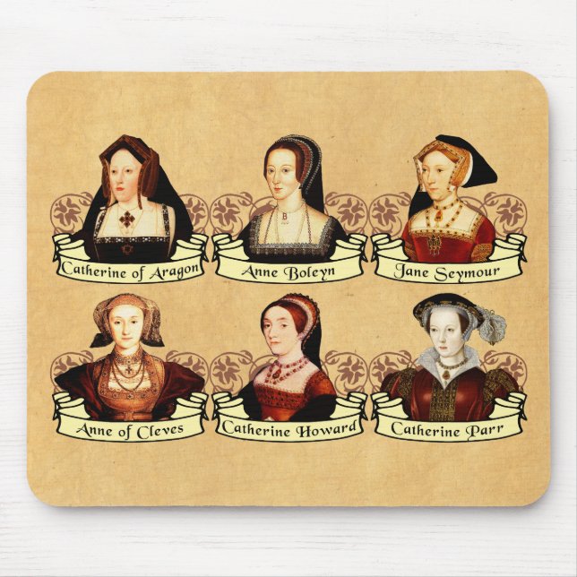 Die SIx-Ehefrauen von Henry VIII Classic Mousepad (Vorne)