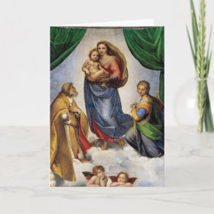 Die Sixtinische Madonna   Raffael   Karte