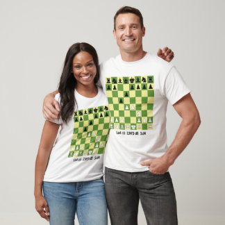 Die sizilianische Schach-Öffnung im Verteidigungsb T-Shirt
