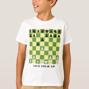 Die sizilianische Schach-Öffnung im Verteidigungsb T-Shirt