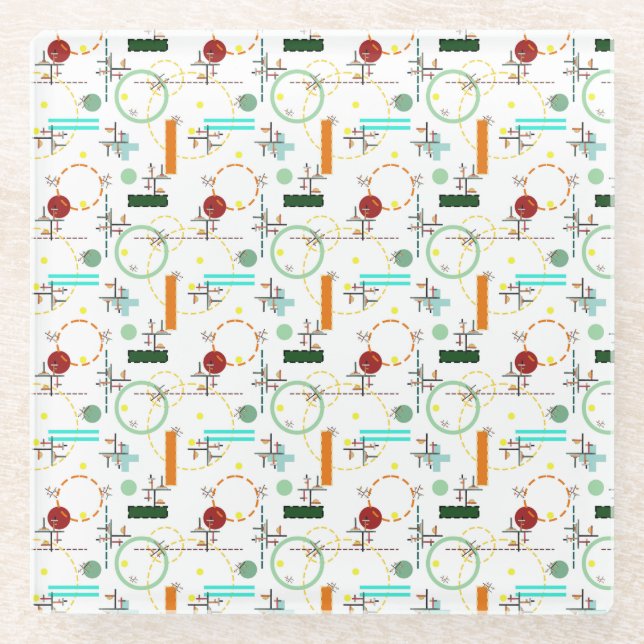 Die Skala Glasuntersetzer (Vorderseite)