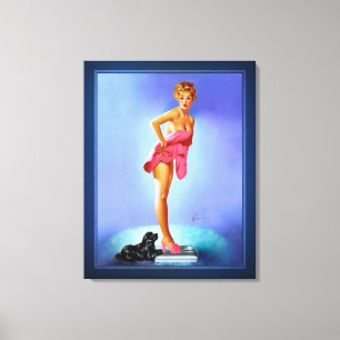 Die Skala liegt nicht bei Edward Runci Leinwanddruck