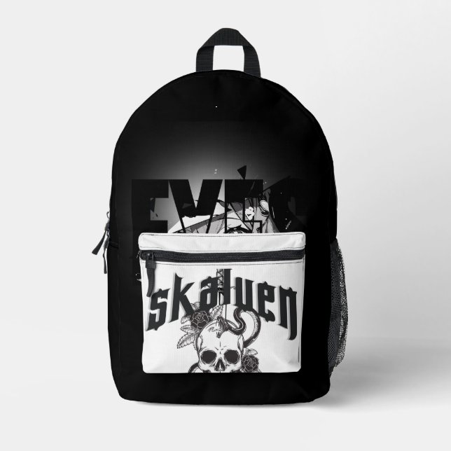 DIE SKALVEN BEDRUCKTER RUCKSACK (Vorderseite)