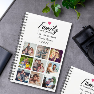 Die Skriptfamilie ist alles, was Foto Collage Mode Planer