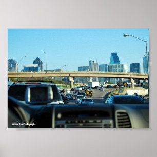 Die Skyline jagen Poster