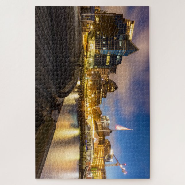 Die Skyline von Halifax aus Kanada Puzzle (Vertikal)