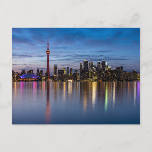 Die Skyline von Toronto Postkarte