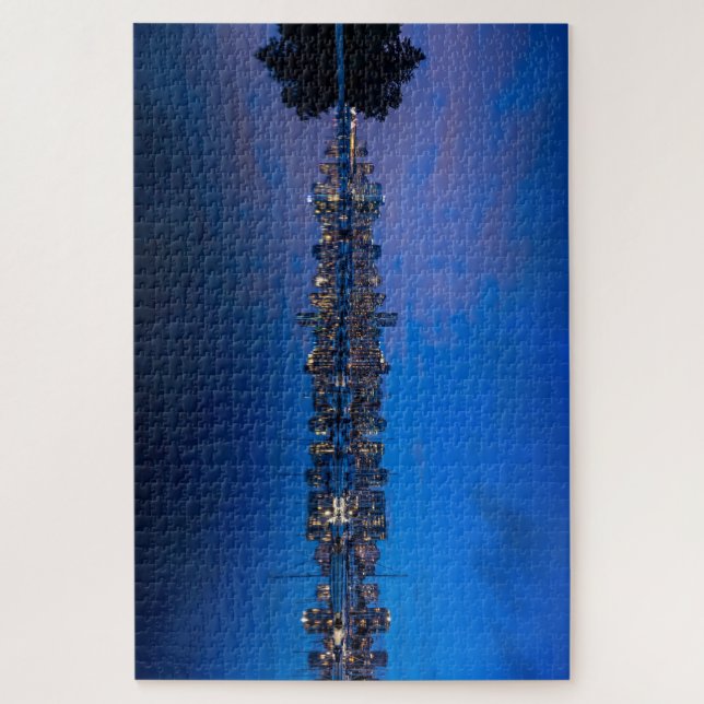Die Skyline von Vancouver in Kanada Puzzle (Vertikal)