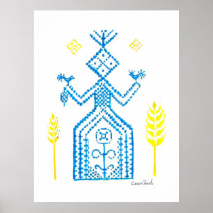 Die slawische Göttin Mokosh Poster
