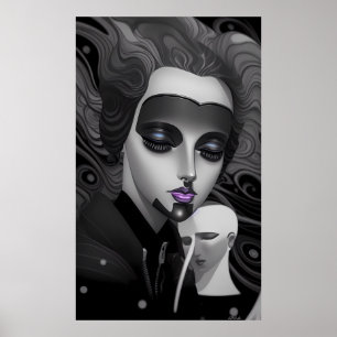 Die Sleepers Ken Gage Art Poster