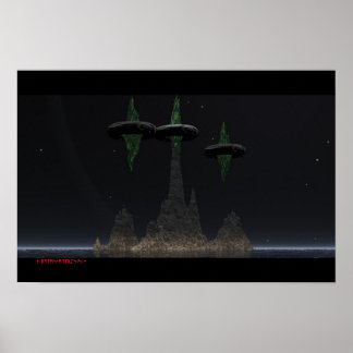 Die Smaragd-Insel Poster