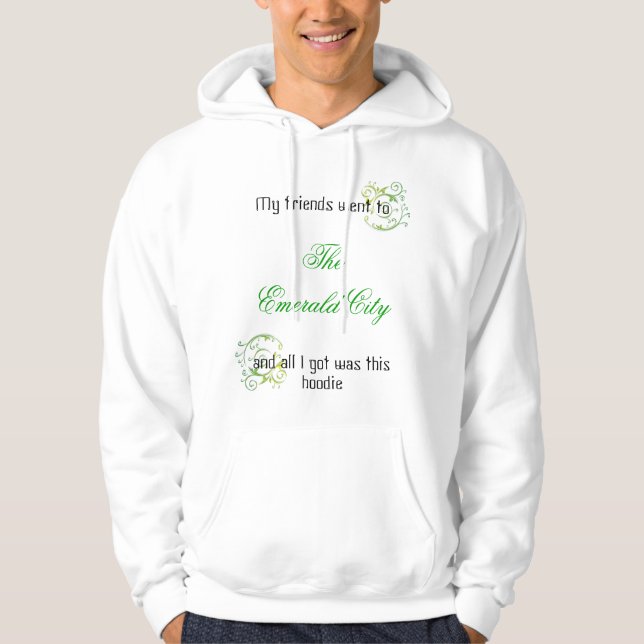 Die Smaragdstadt Hoodie (Vorderseite)