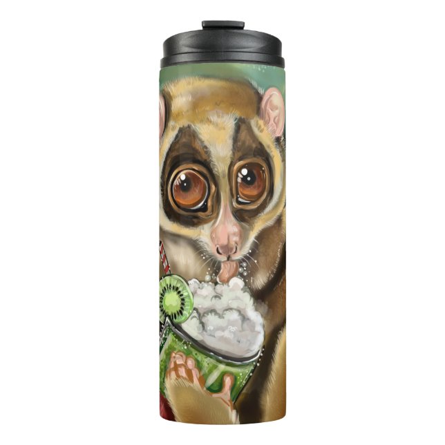 Die Smoothie von Slow Loris gerettet Thermosbecher (Vorderseite)