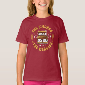 Die S'mores Der Merrier Funny Kawaii Camping Gesch T-Shirt