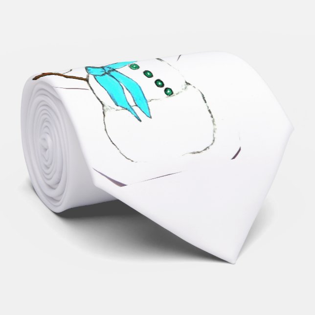 DIE SNOWMAN-Krawatte Krawatte (Gerollt)