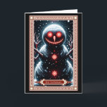 Die Snowman-Tarot-Karte Karte<br><div class="desc">Dark Fantasy Christmas Tarot Card: Die Snowman Tarot Card. Spaß,  düstere Entwürfe. Finden Sie das perfekte für alle,  die Sie kennen!</div>
