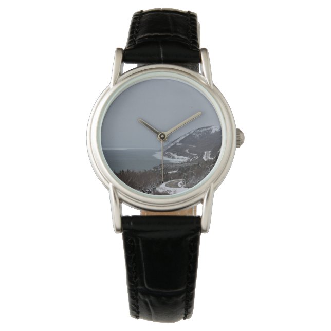 Die snowy-Seite der Spur Armbanduhr (Vorderseite)