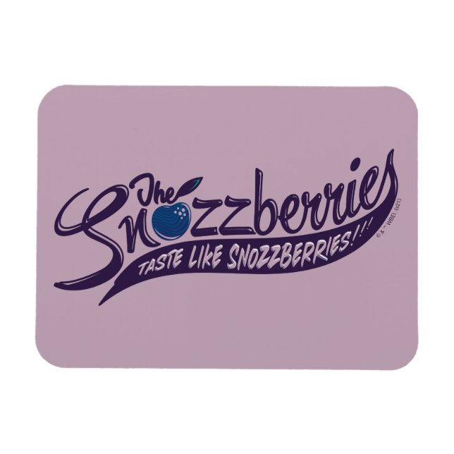 Die Snozzbeeren schmecken wie Snozzbeeren! Magnet (Horizontal)