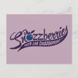 Die Snozzbeeren schmecken wie Snozzbeeren! Postkarte
